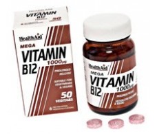 Health Aid Vitamin B12 (Cyanocobalamin) 1000µg - 100 Tabletten