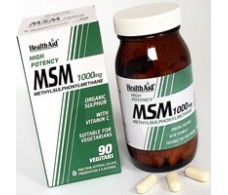 Health Aid MSM 1000mg. 90 Tabletten