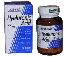 Health Aid Hyaluronic Acid 55mg. 30 Kapseln