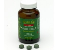 Health Aid Spirulina 500mg 60 Tabletten