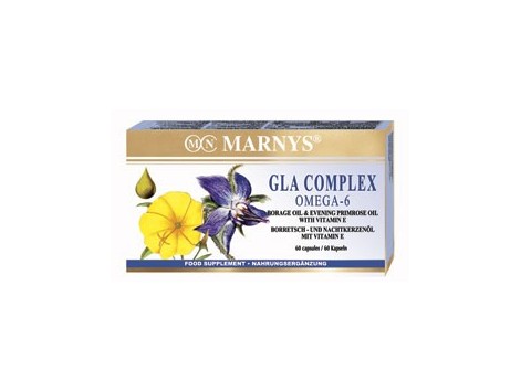 Marnys Gla Complex Onagra y Borraja 60 perlas.