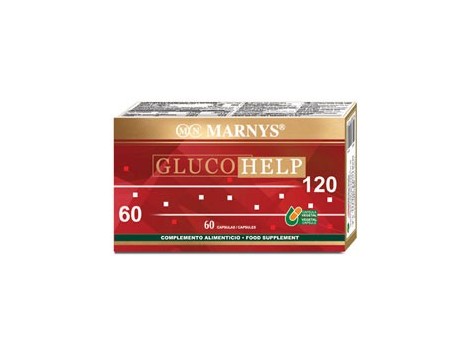 Marnys Glucohelp 60 capsulas naturais.