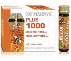 Marnys Geléia Real Plus 1000 - 20 frascos.