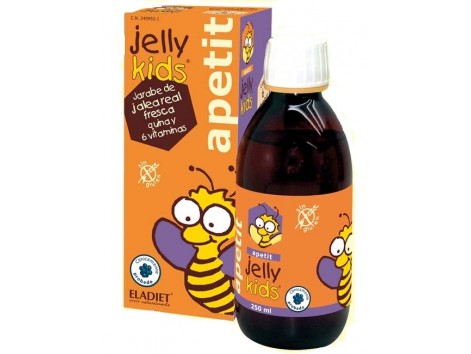 Eladiet JellyKids Apetit Apetite jxarope sabor morango 250ml.