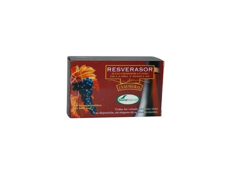 Soria Natural Resverasor (Antioxidant Resveratrol) 60 Tabletten.