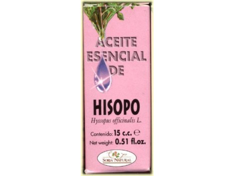 Soria Natural Ysop Essential Oil 15ml.