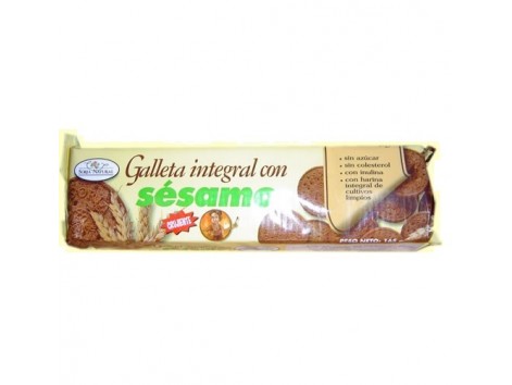 Soria Natural Galleta Integral con Sésamo 165 gramos.