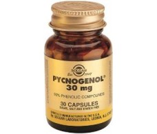 Solgar Pinho 30mg  Extrato da casca Pycnogenol ® 30 cápsulas Veg