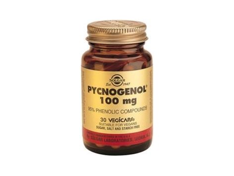 Solgar 100mg Kiefernrindenextraktes Pycnogenol ® 30 Kapseln vege