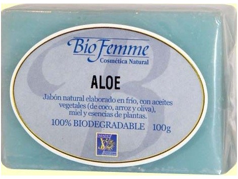 Ynsadiet Bio Femme Jabón de Aloe Vera  100 gramos.