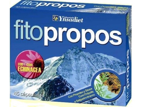 Ynsadiet Fitopropos con Echinacea 45 cápsulas.